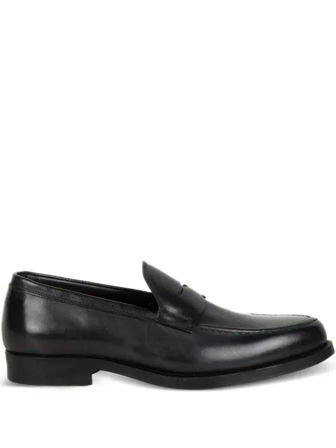 Triver Flight leather loafers