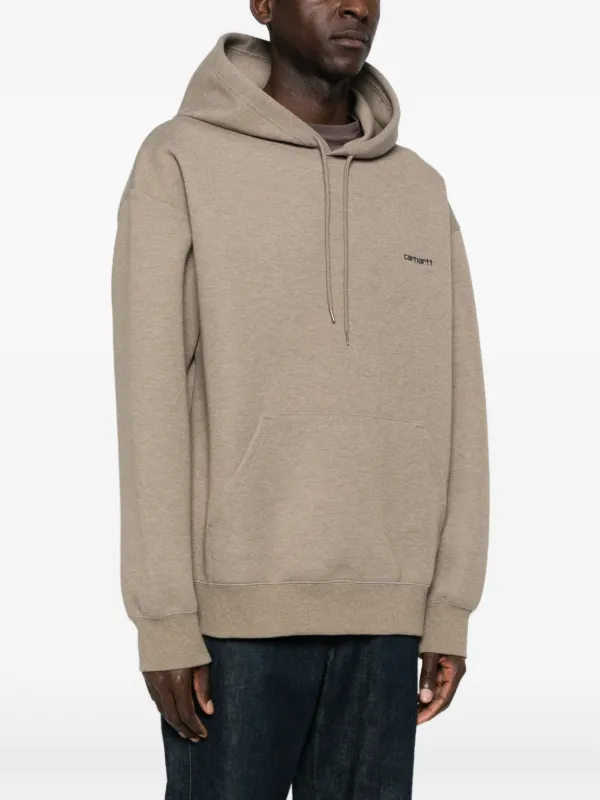 Carhartt WIP Alda logo-embroidered Hoodie | Neutrals | FARFETCH RO