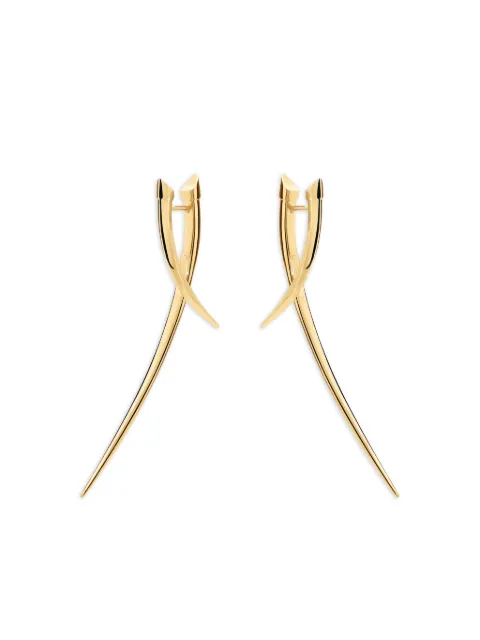 Shaun Leane Sabre Statement crossover earrings