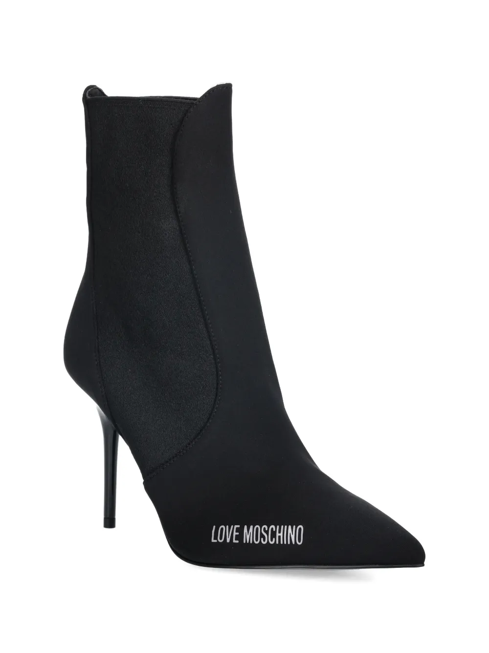 Love Moschino Laarzen met hak Zwart