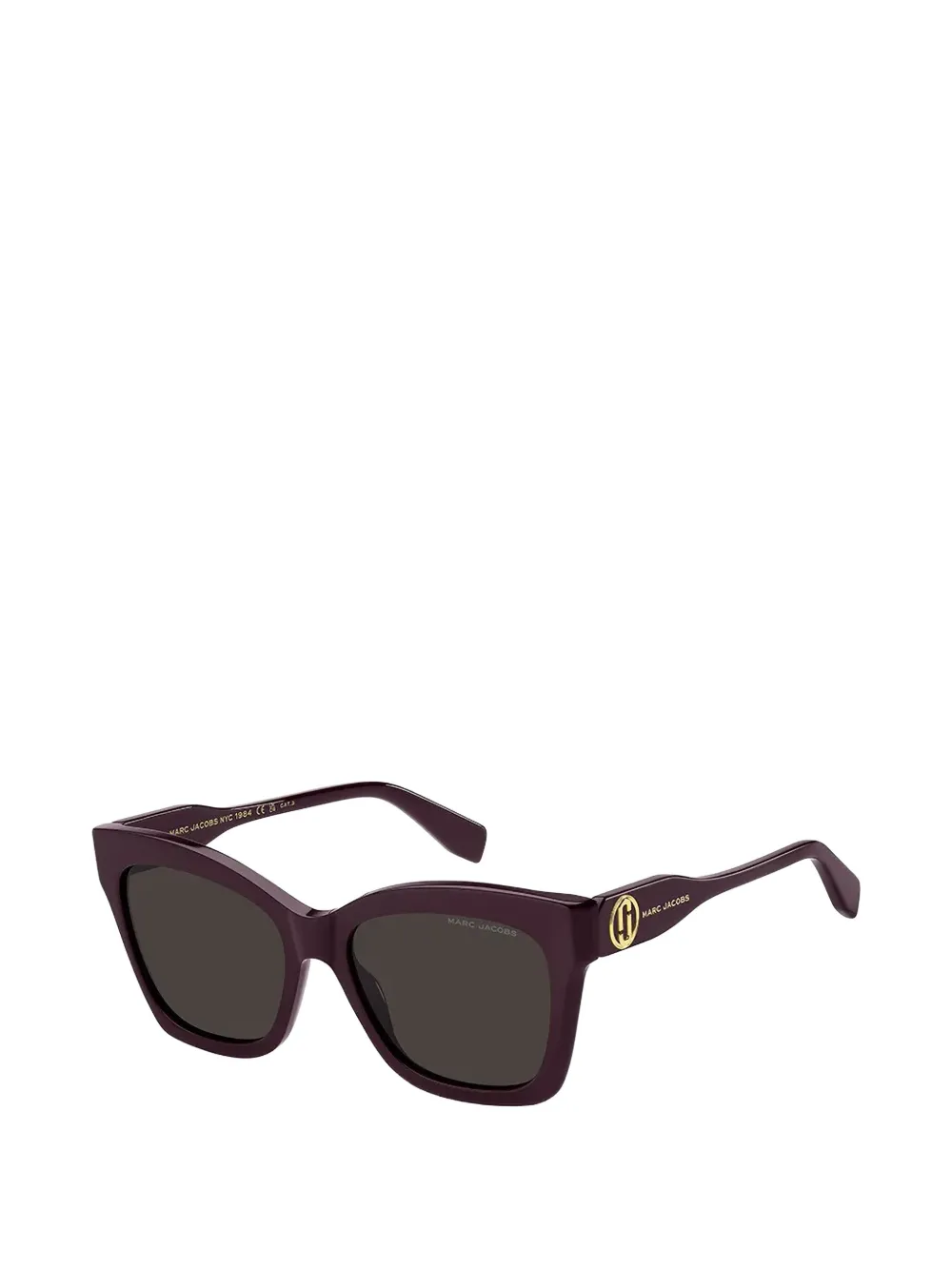Marc Jacobs Eyewear Zonnebril met logodetail Paars