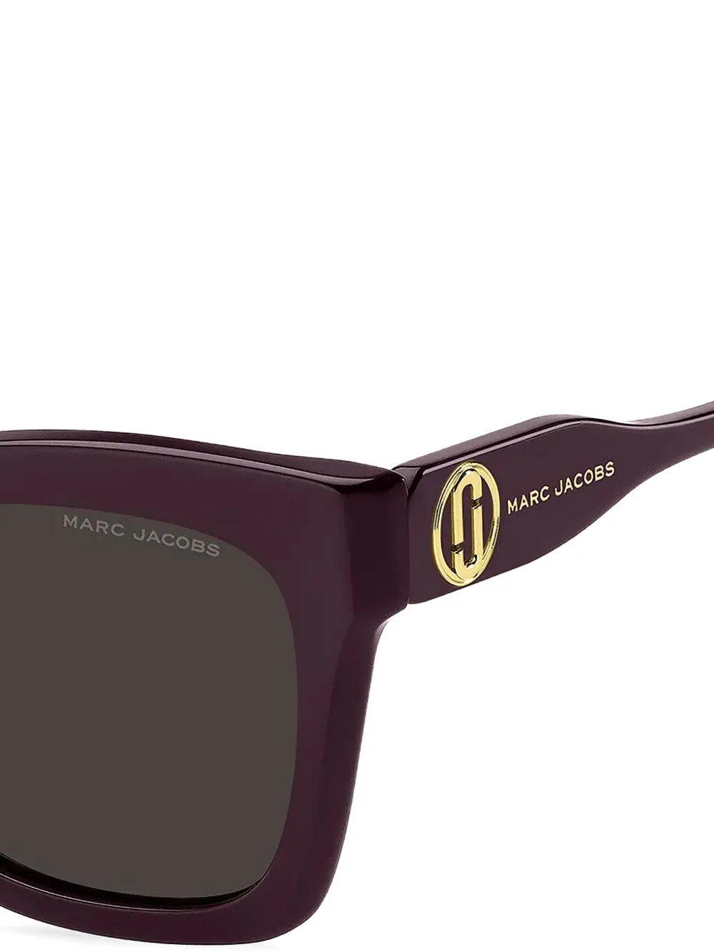 Marc Jacobs Eyewear Zonnebril met logodetail Paars