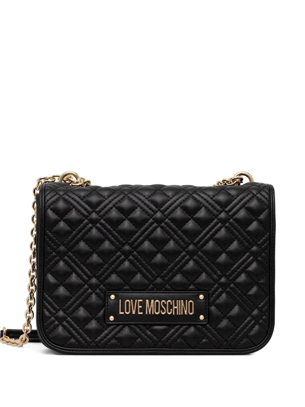 Love Moschino quilted-design shoulder bag - Nero