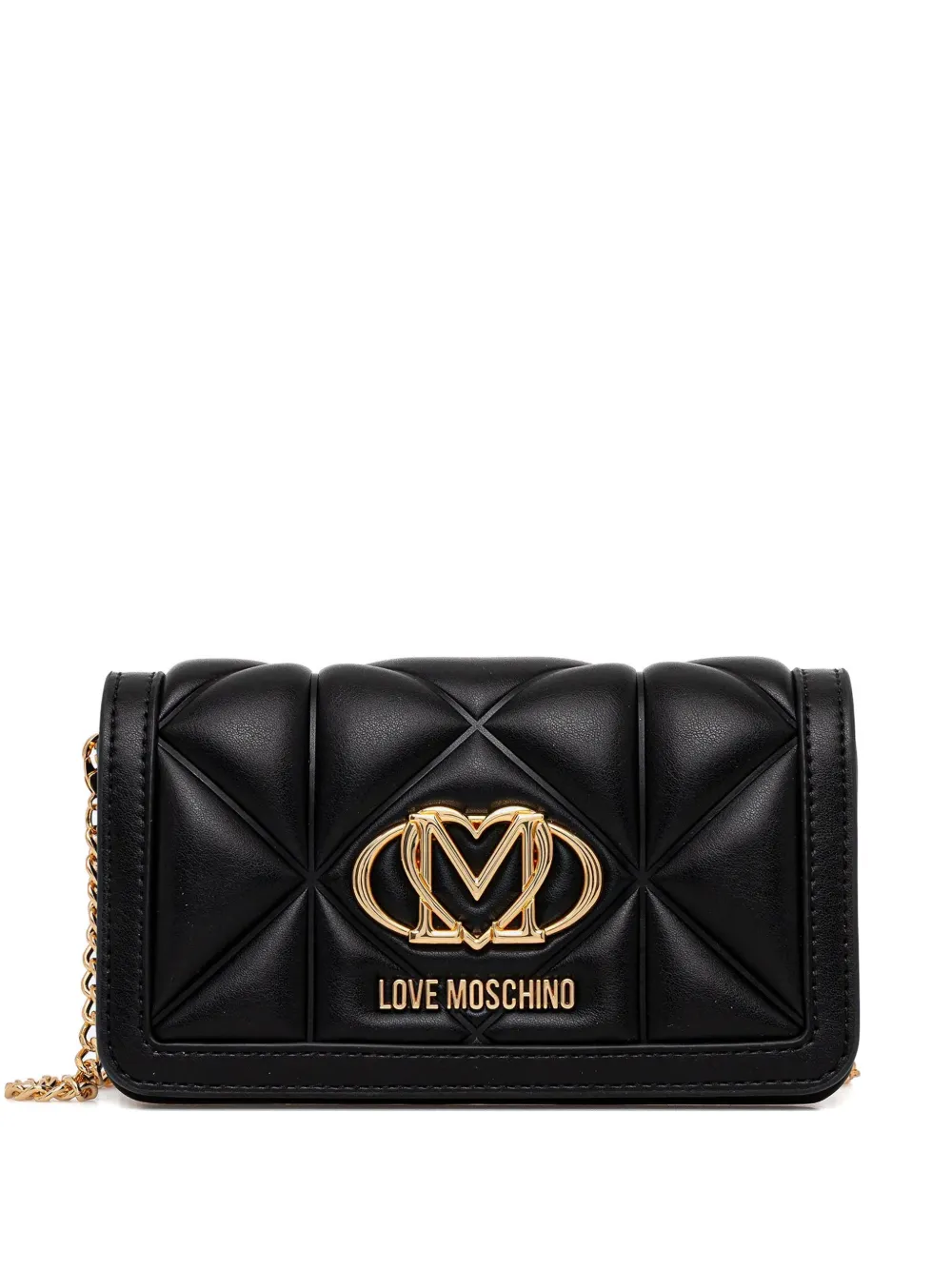 Love Moschino quilted-design shoulder bag - Nero