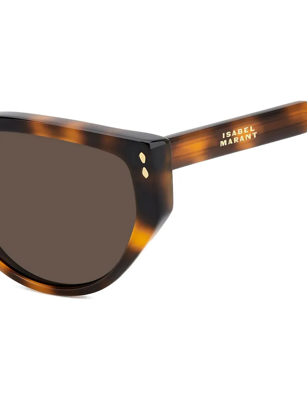 Isabel Marant Eyewear Zonnebril met cat-eye montuur Bruin