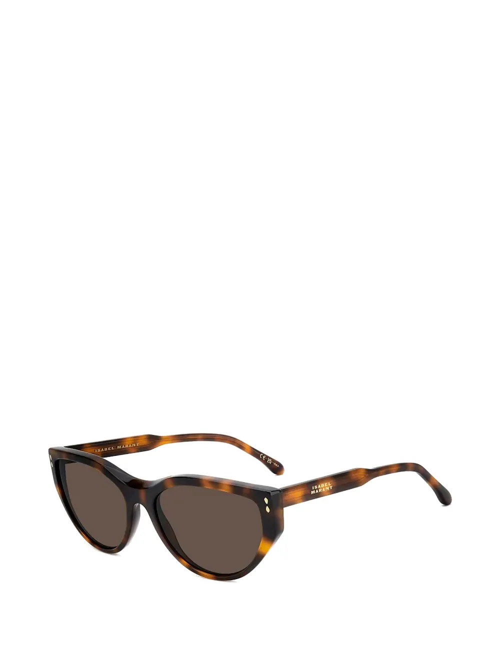  Isabel Marant Eyewear Studded Cat-eye Sunglasses - Brown 