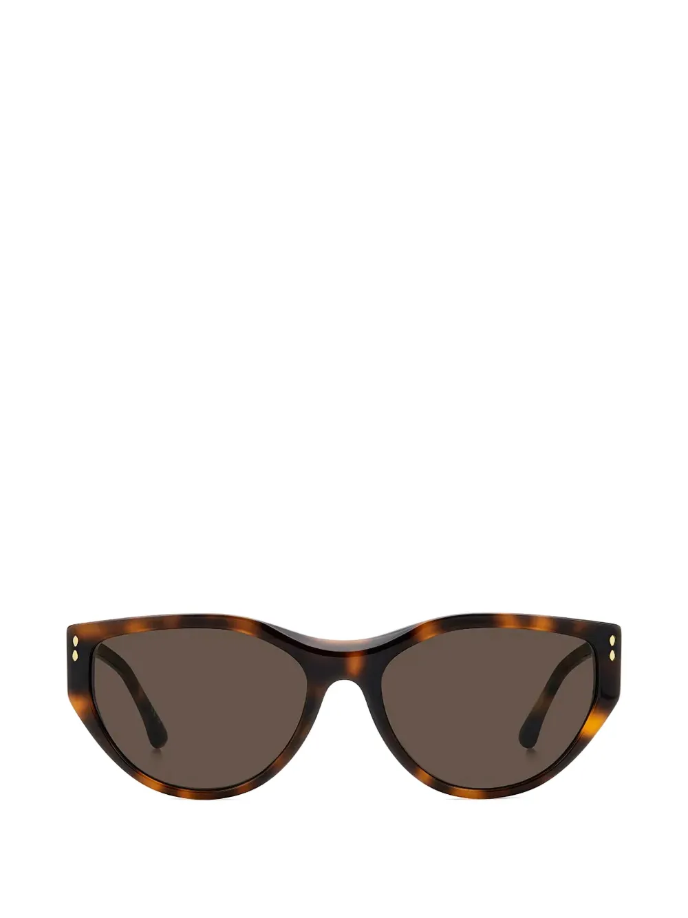 Isabel Marant Eyewear studded cat-eye sunglasses - Marrone