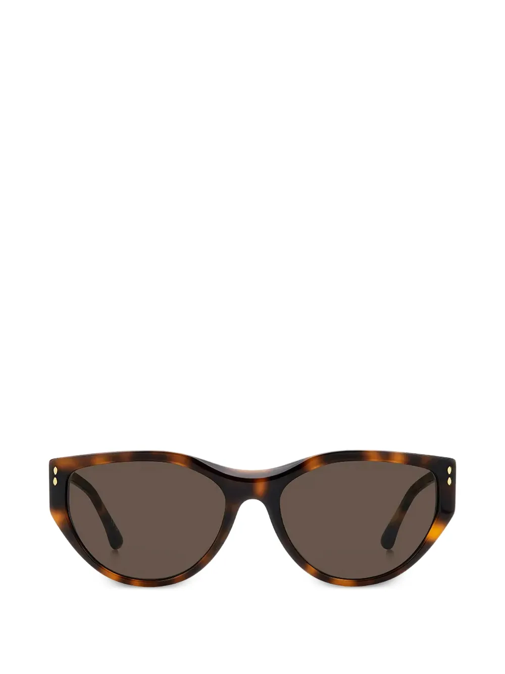 Isabel Marant Eyewear studded cat-eye sunglasses - Marrone