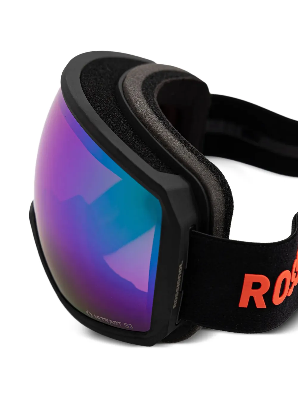 Rossignol Skibril met logoband Zwart