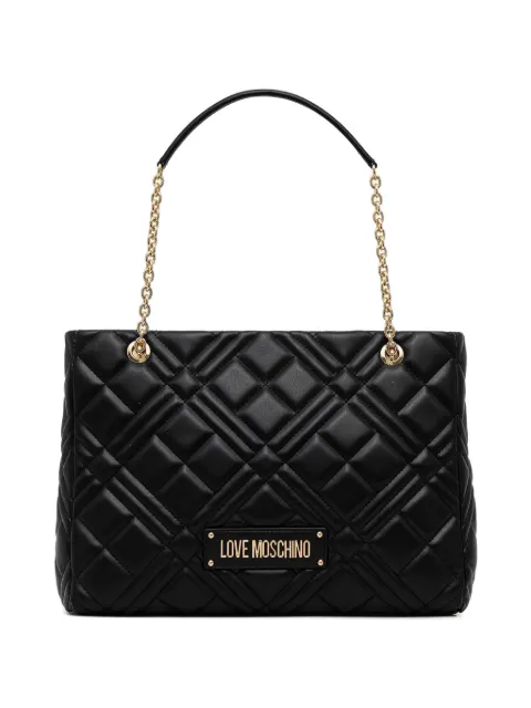 Love Moschino quilted-design chain-strap tote bag