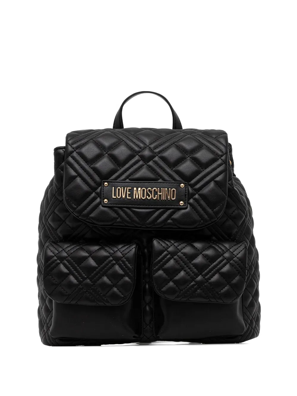 Love Moschino quilted-design backpack - Nero