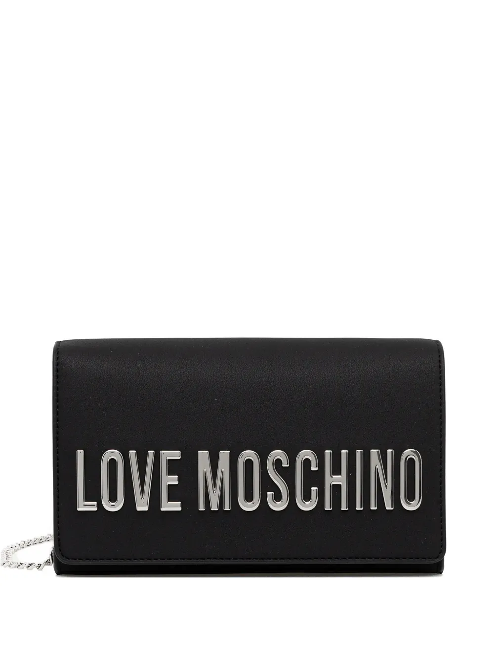 Love Moschino chain-strap cross-body bag - Nero