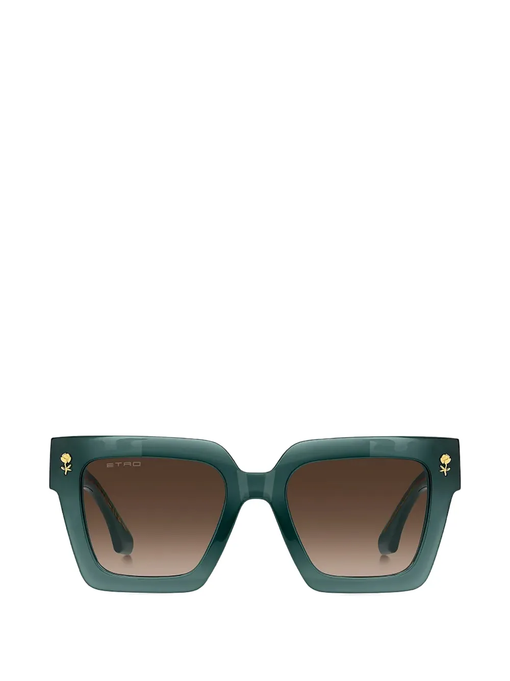 ETRO square sunglasses - Verde