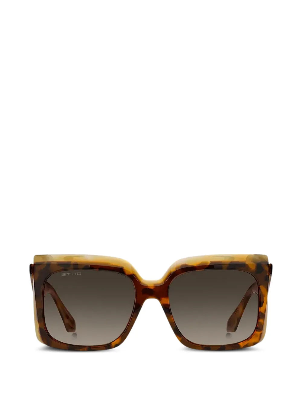 ETRO square sunglasses - Marrone