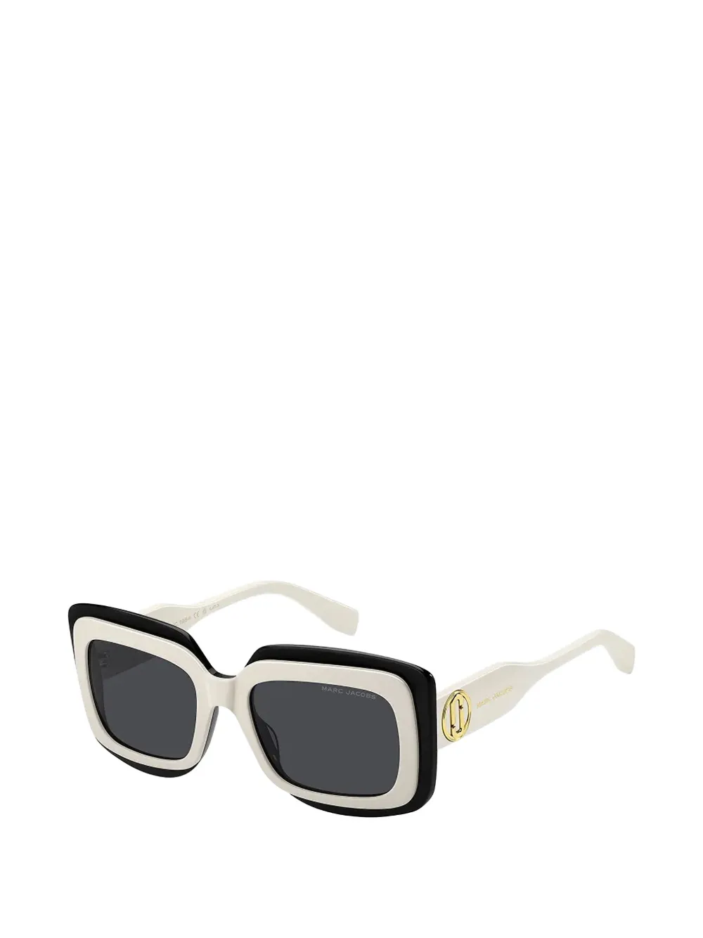 Marc Jacobs Eyewear rectangle-frame Logo Sunglasses | Black  display picture 1