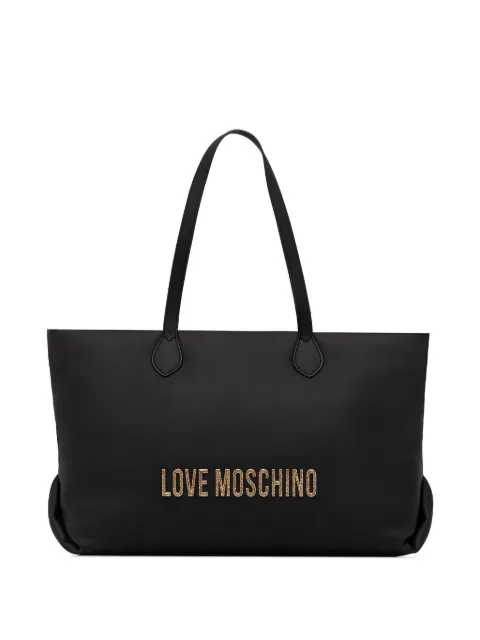 Love Moschino logo-lettering tote bag