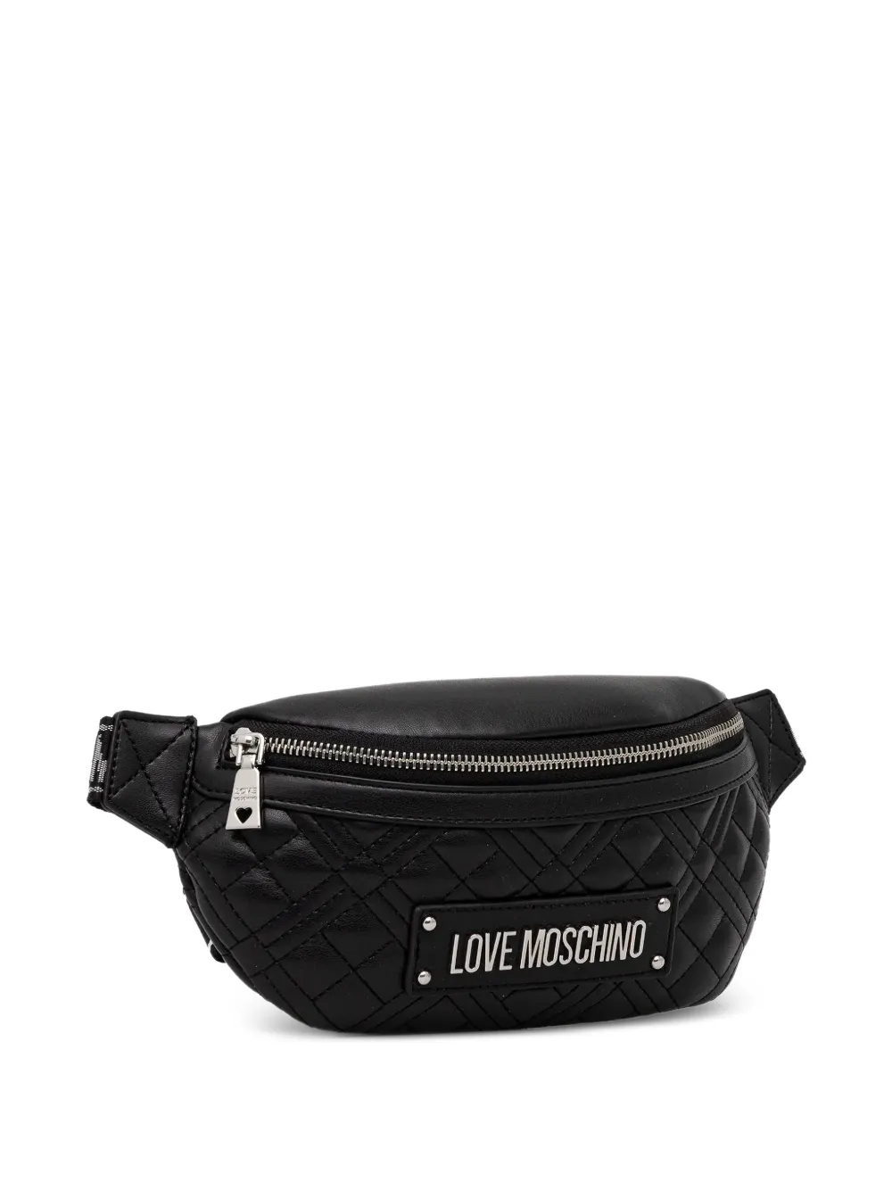 Love Moschino キルティング ベルトバッグ | ブラック | FARFETCH JP