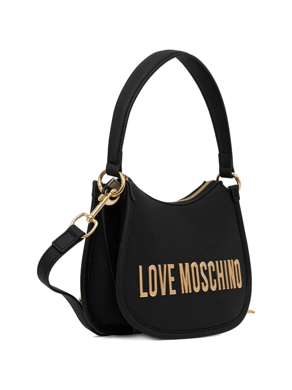 Love Moschino Crossbodytas met logoplakkaat Zwart