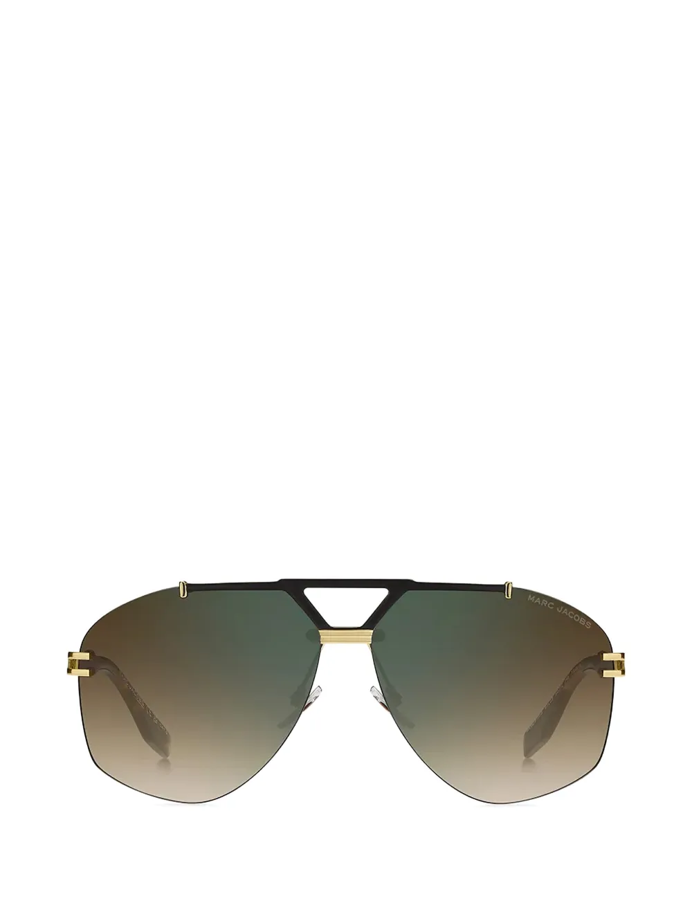 Marc Jacobs Eyewear Occhiali da sole con montatura stile pilota - Nero