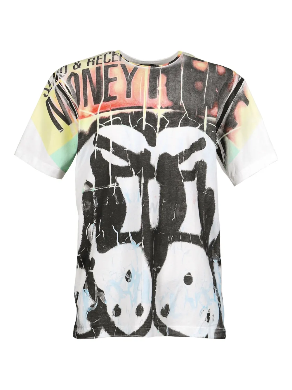 CHITO Transaction SS print T-shirt | White | Image 1