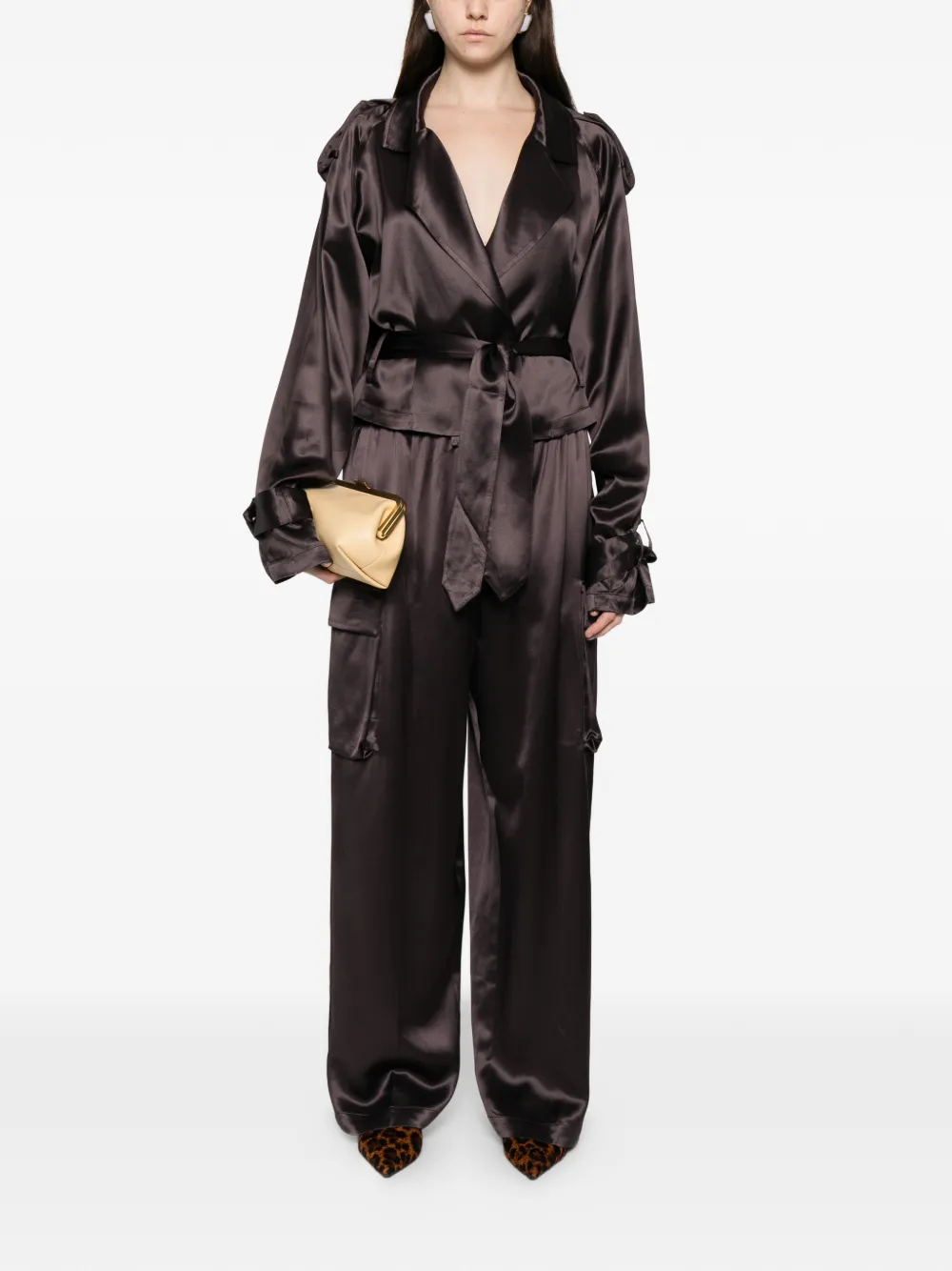 The Frankie Shop pocket trousers - Bruin