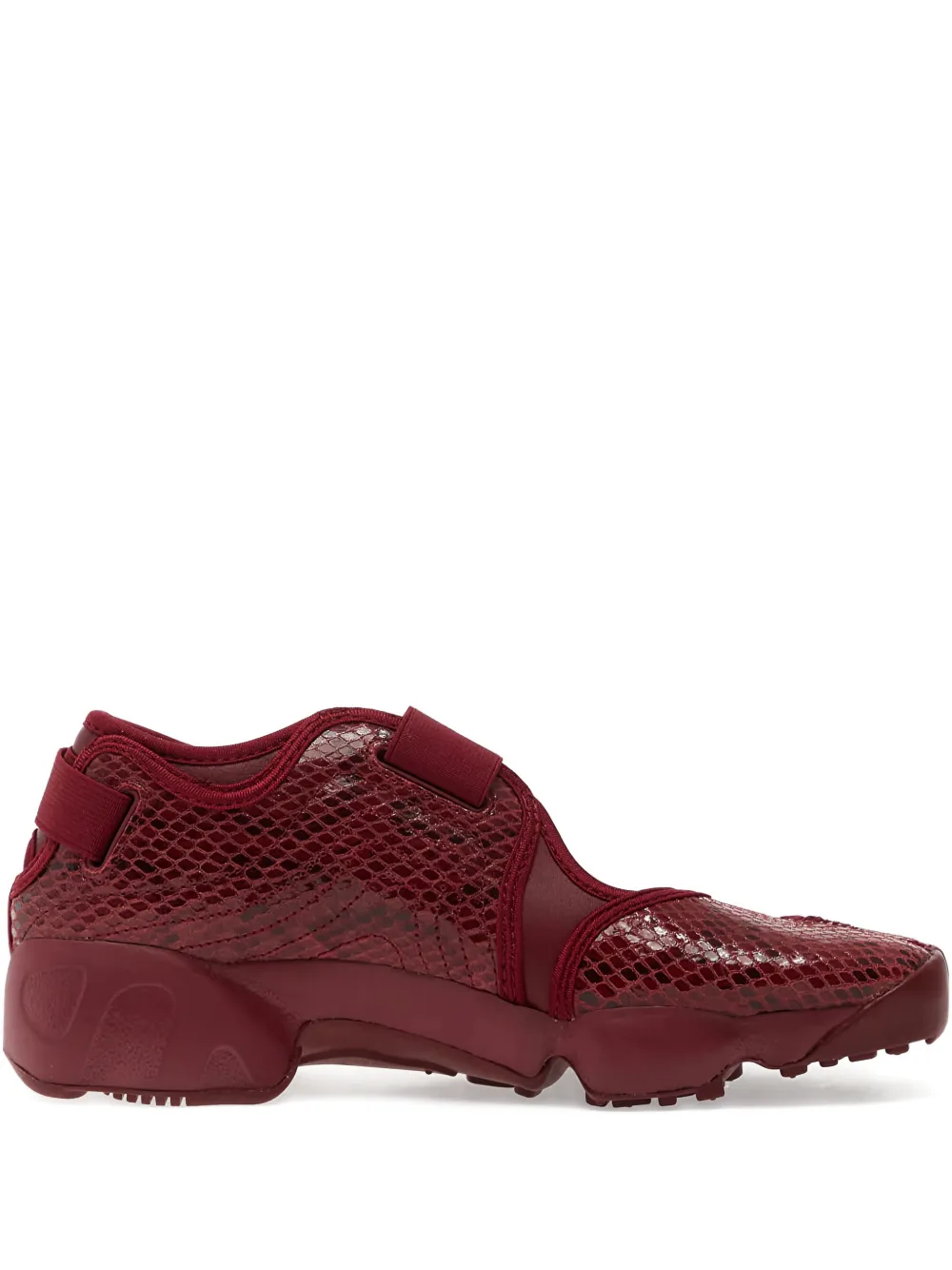 Nike Air Rift sneakers met reliëf bandje Rood