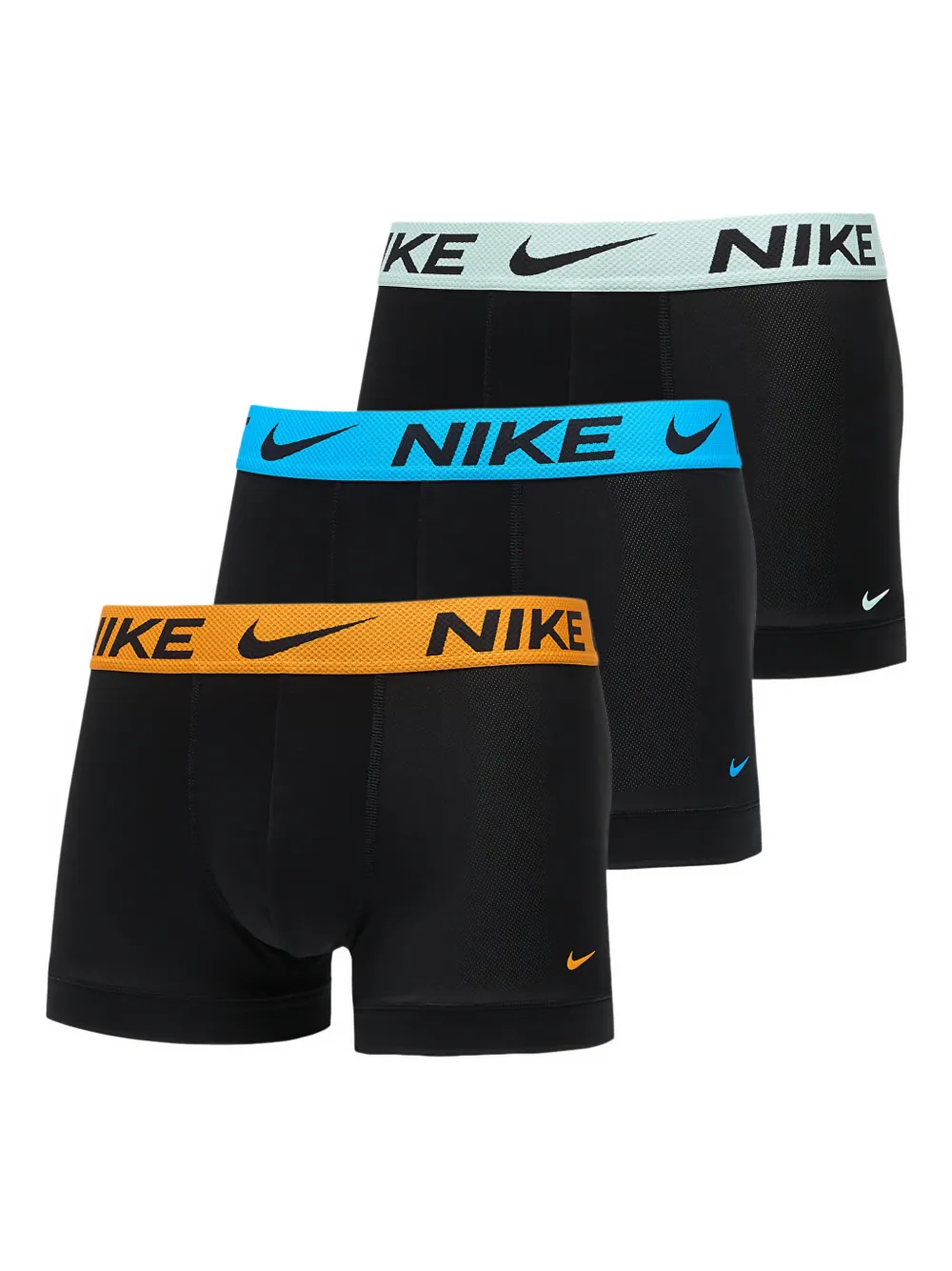 Nike logo-waistband boxers (set of three) - Nero