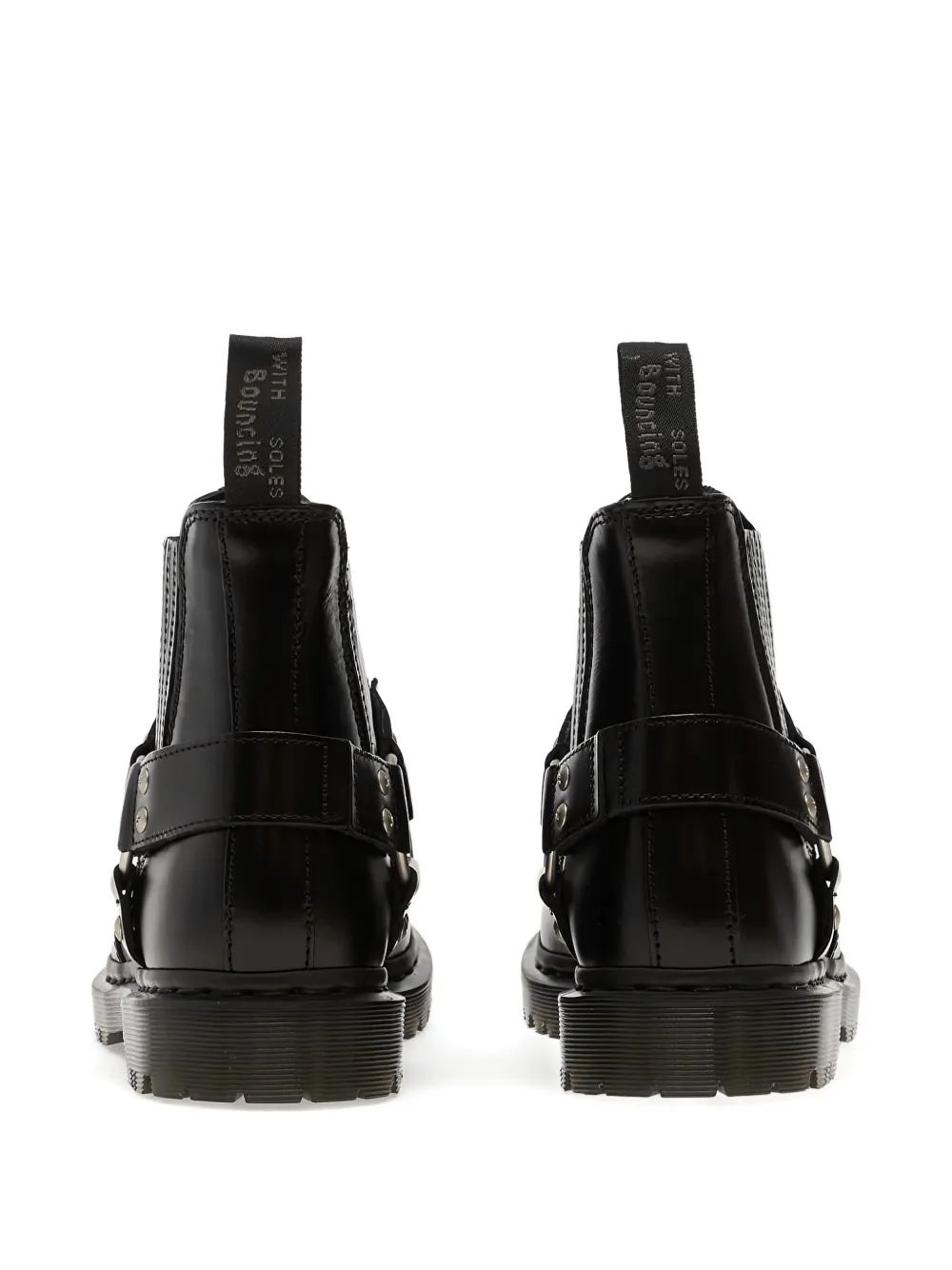 Dr. Martens 2976 harnas bikerlaarzen Zwart