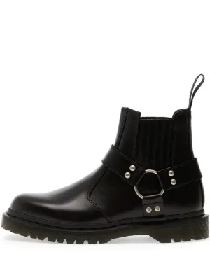 SAPIO Leather knee-high Boots | Red | FARFETCH