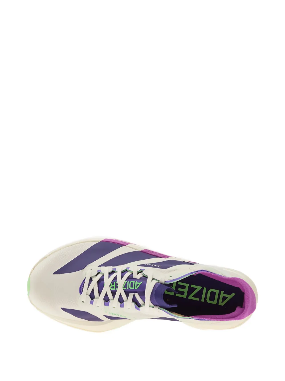 adidas Adizero Adios Pro 4 sneakers met streep Beige