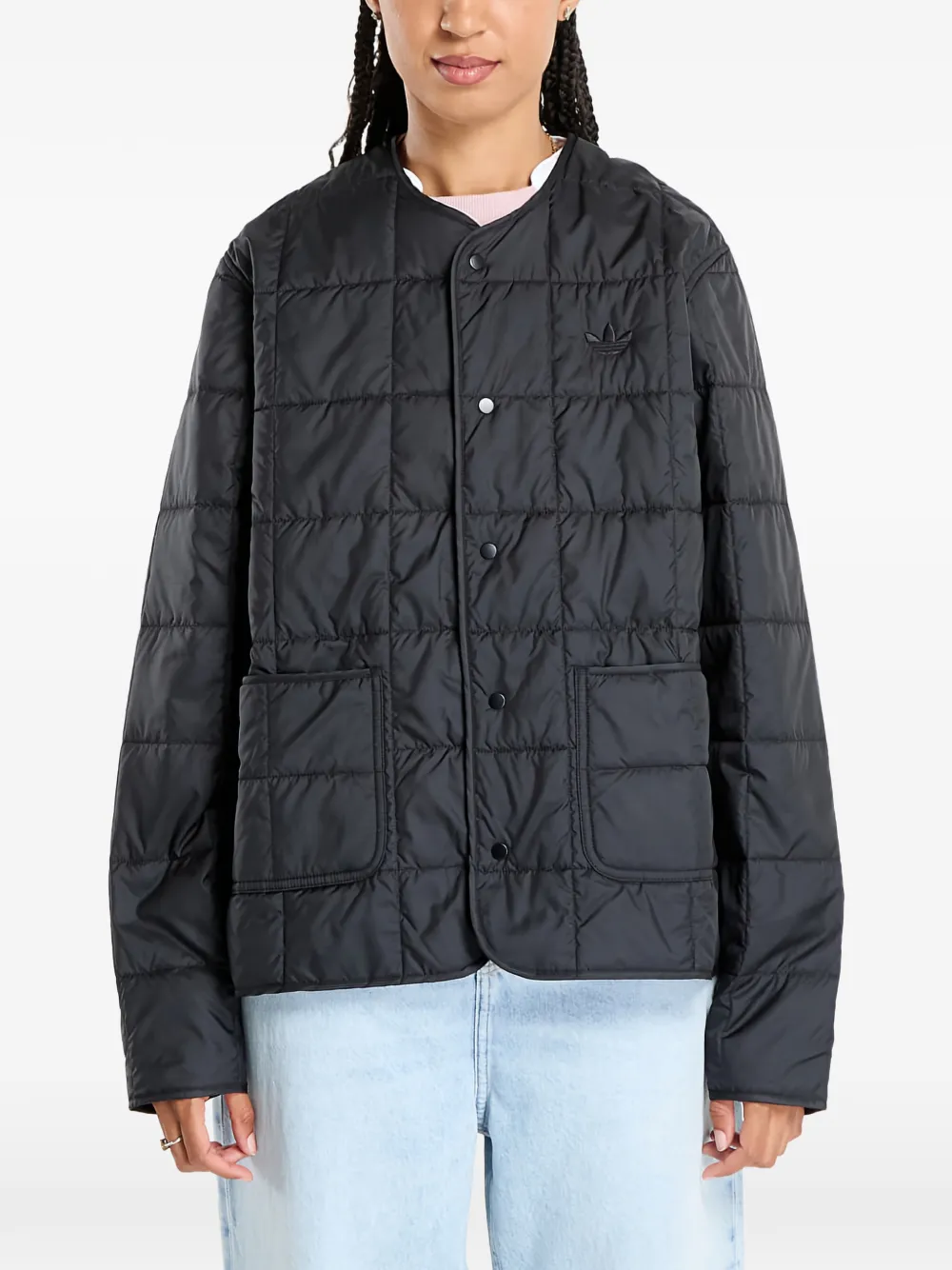 adidas Essentials quilted jacket - Nero