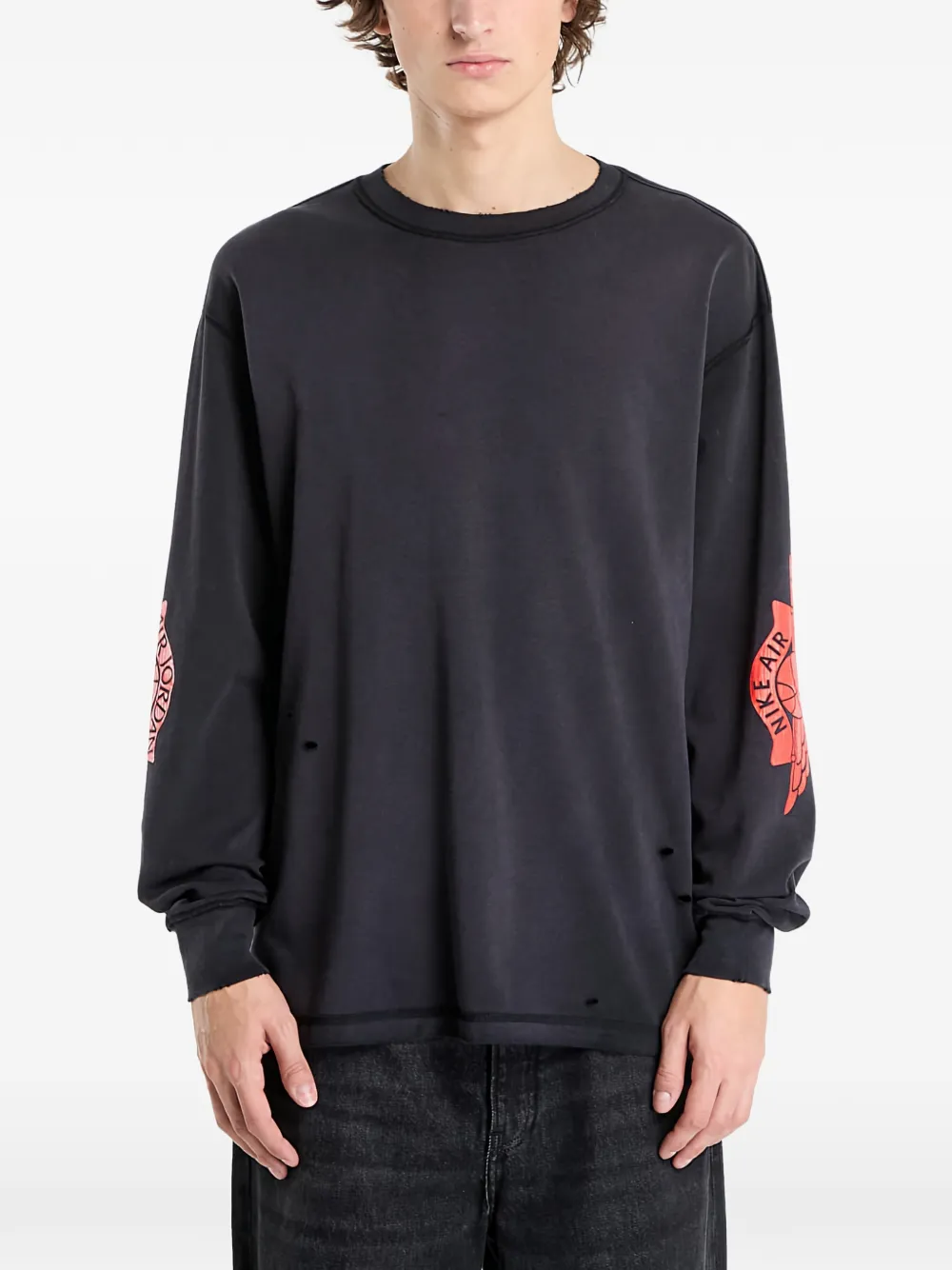Jordan long-sleeve T-shirt - Nero