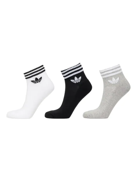 adidas 3-Stripes logo socks (set of three)