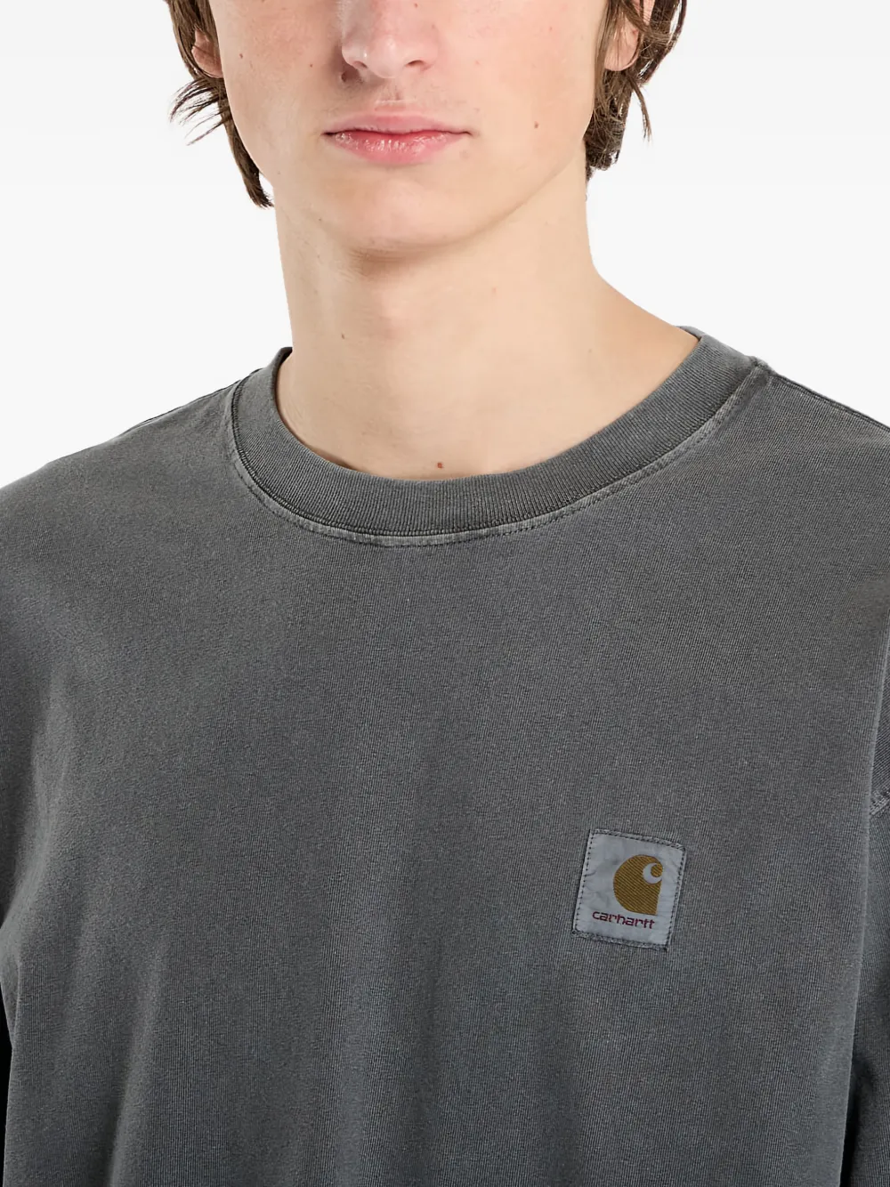 Carhartt WIP L S Vista T-shirt met lange mouwen Grijs