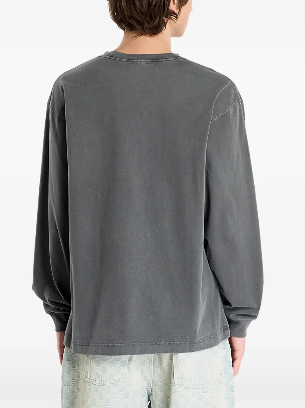 Carhartt WIP L S Vista T-shirt met lange mouwen Grijs