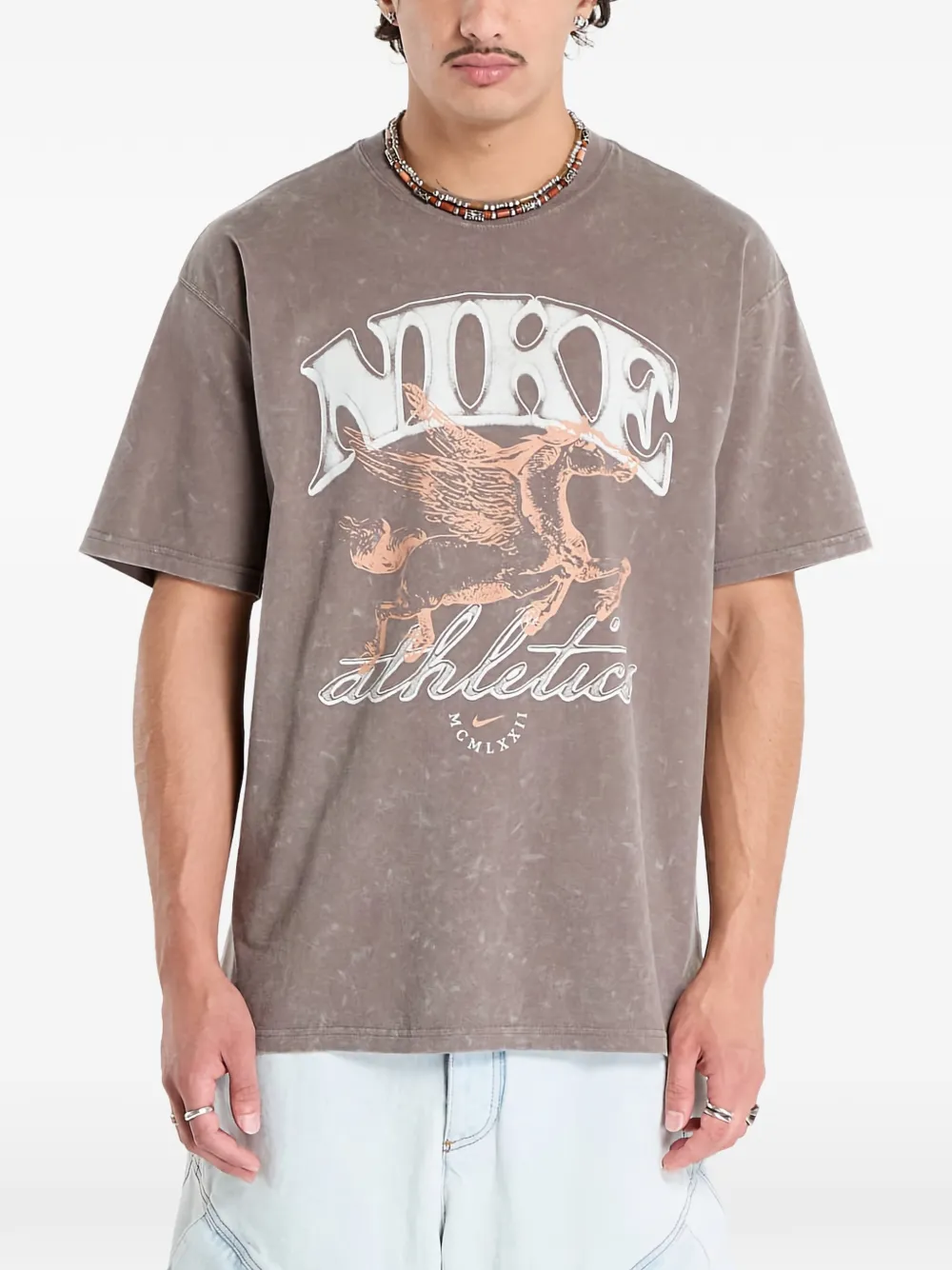 Nike Max90 graphic T-shirt - Marrone