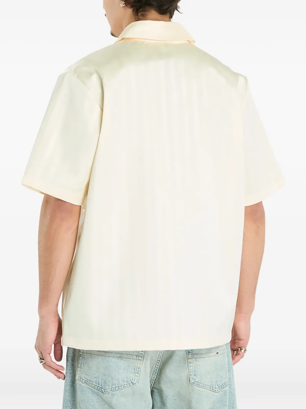 adidas Poloshirt met gestreept-detail Beige