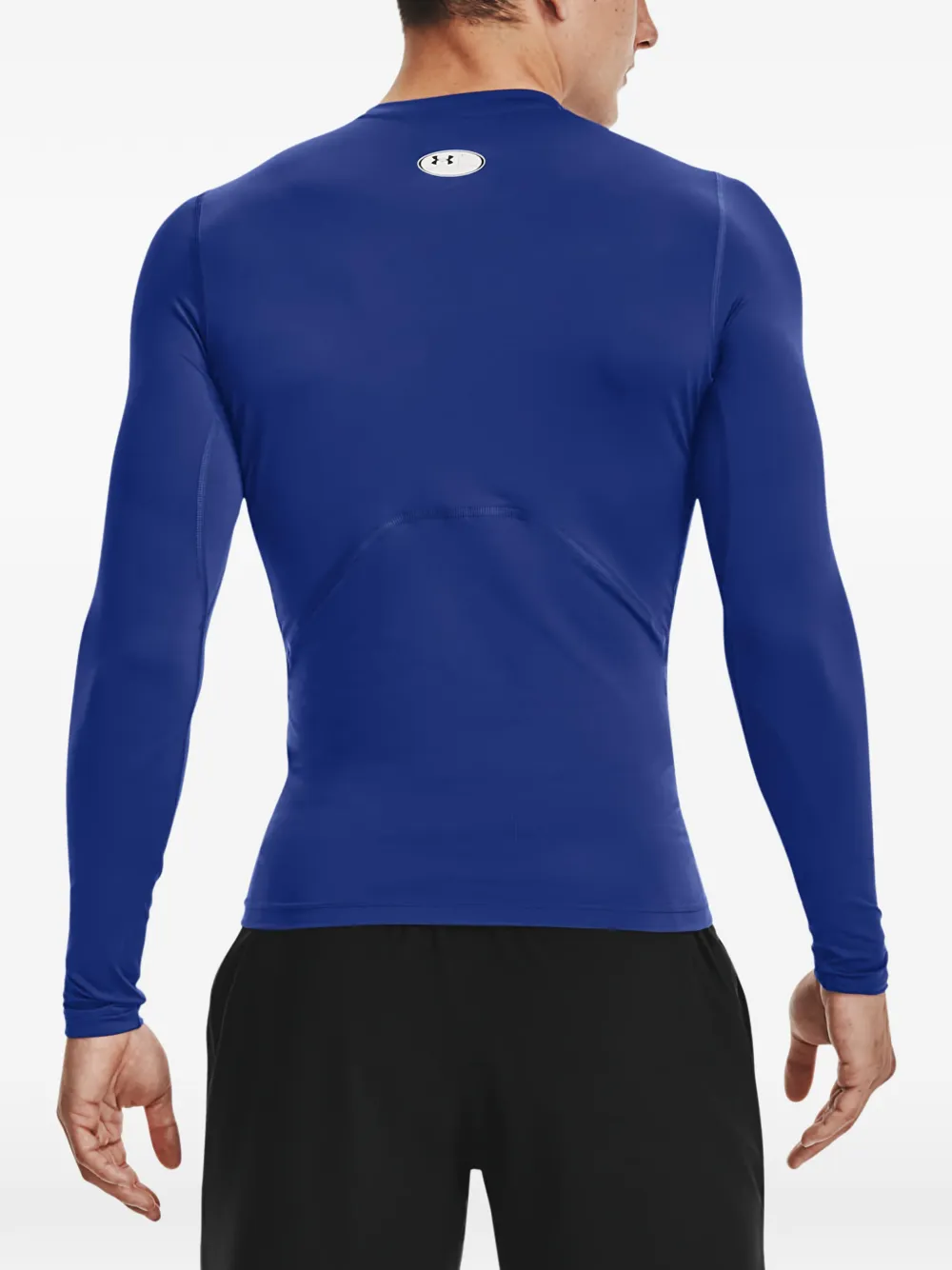Under Armour HeatGear T-shirt met lange mouwen Blauw