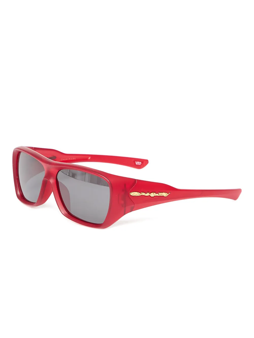 Oakley x Patrick Mahomes II Chaminade zonnebril met rechthoekig montuur - Rood