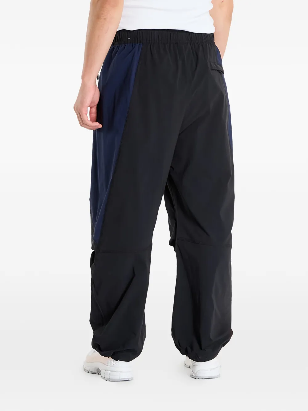 Nike Oversized trainingsbroek met colourblocking Zwart
