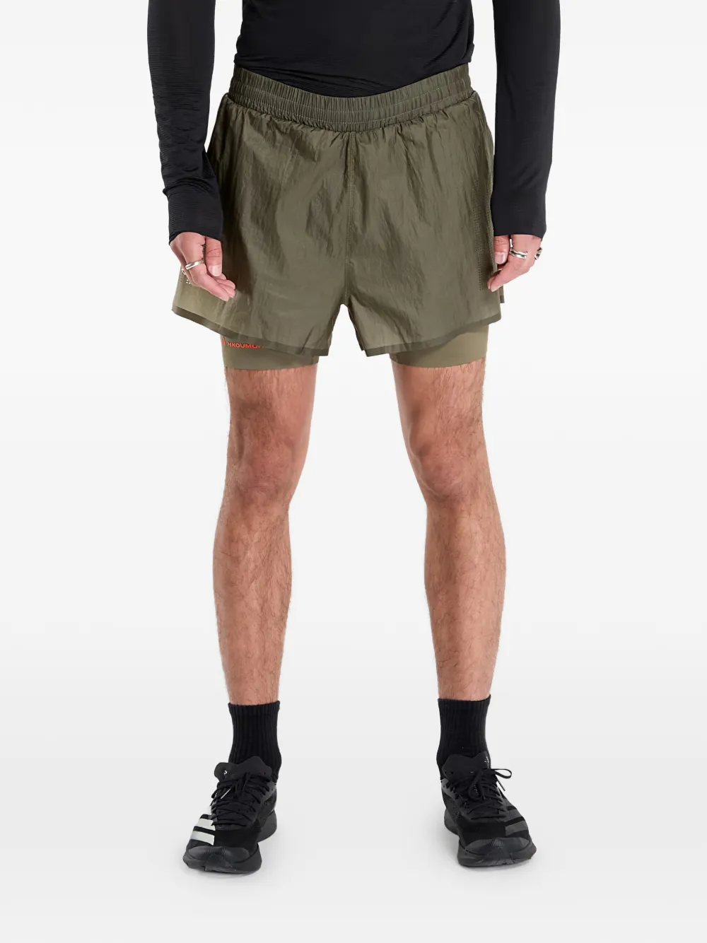 adidas Adi365 H.Koumori running shorts | Green | Image 1
