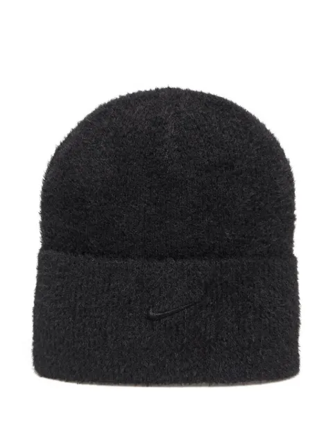 Nike logo-embroidered beanie hat