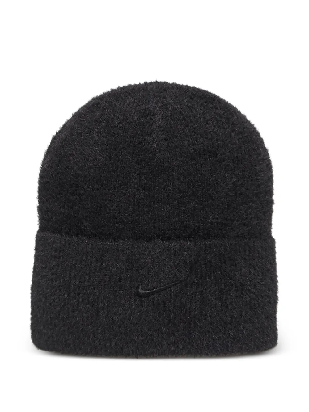 Nike logo-embroidered beanie hat | Black | Image 1