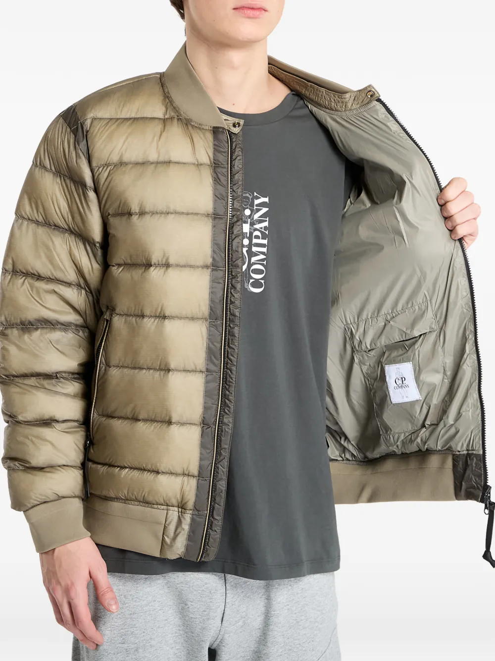  C.p. Company D.d. Puffer Jacket - Grey 