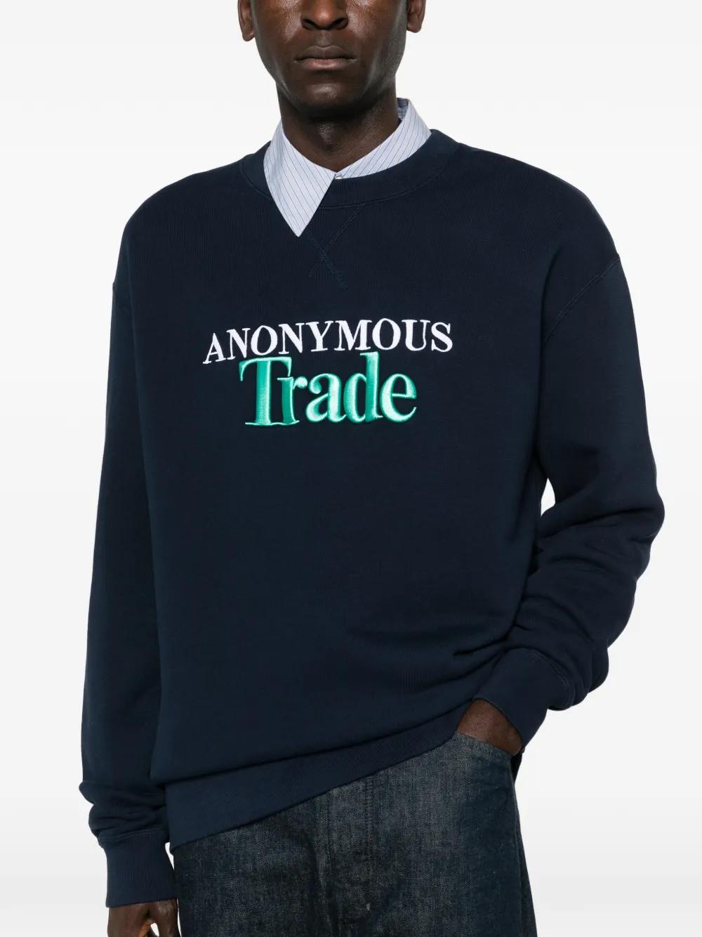 JW Anderson Anonymous Trade sweater Blauw