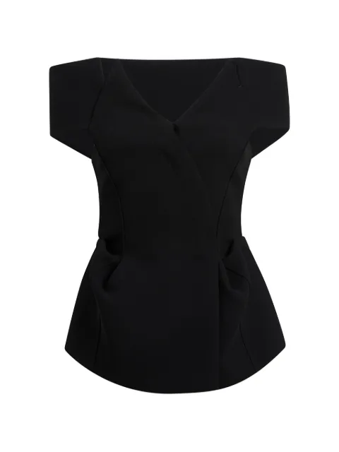KHAITE Verone cut-out blouse 