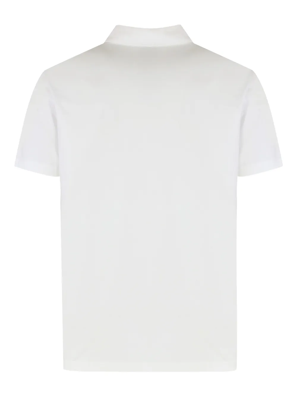 BOSS block-panel polo shirt - Wit