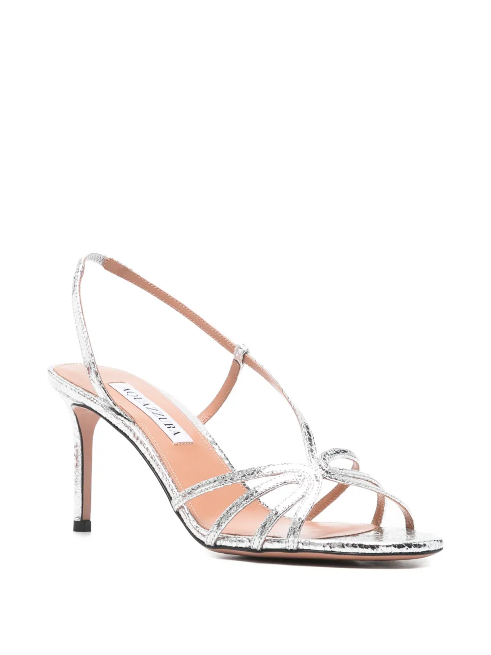 Aquazzura Talk To Me sandalen Zilver