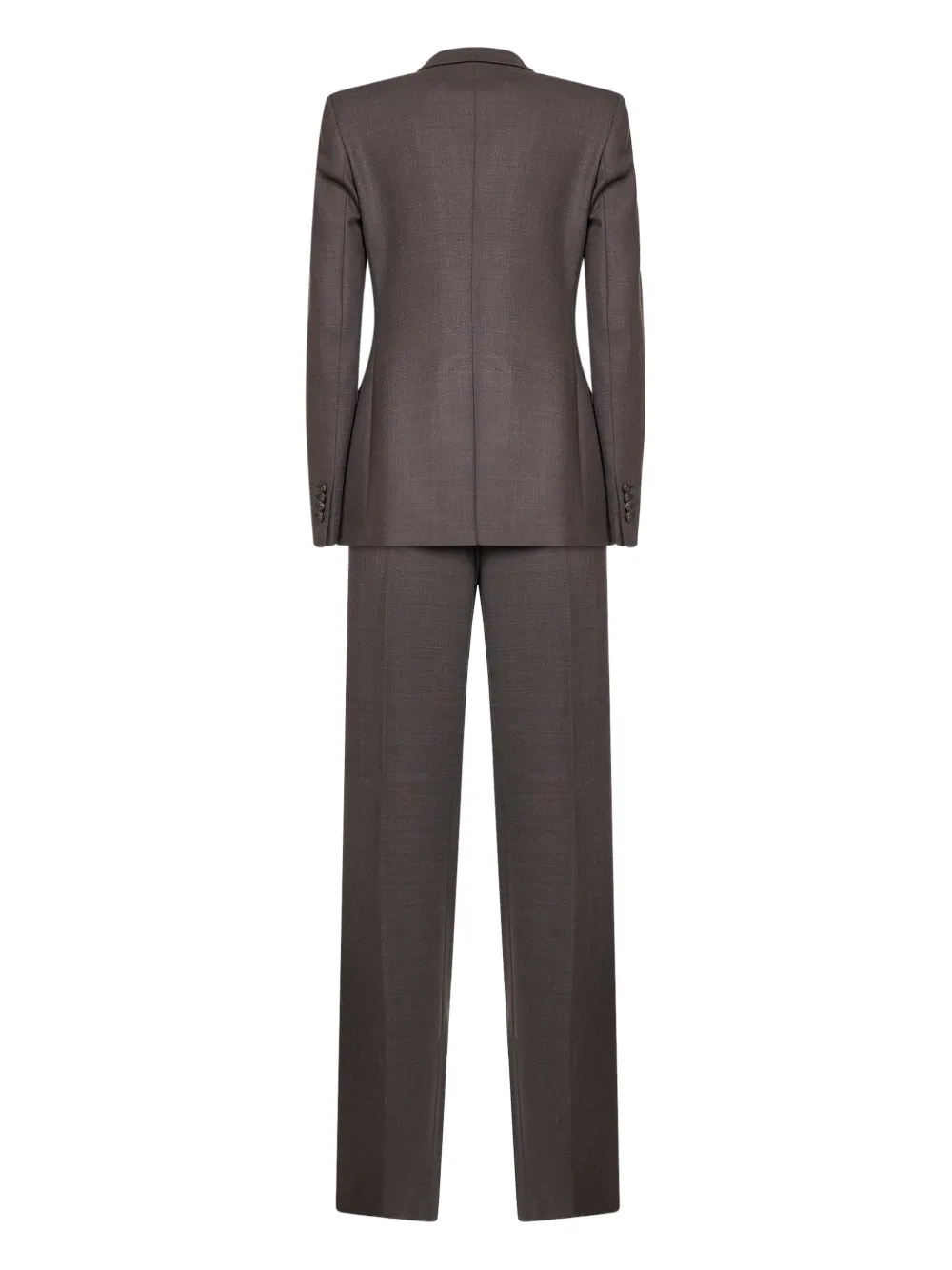 Tagliatore double-breasted peak-lapels suit - Bruin