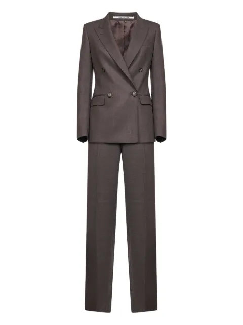 Tagliatore double-breasted peak-lapels suit